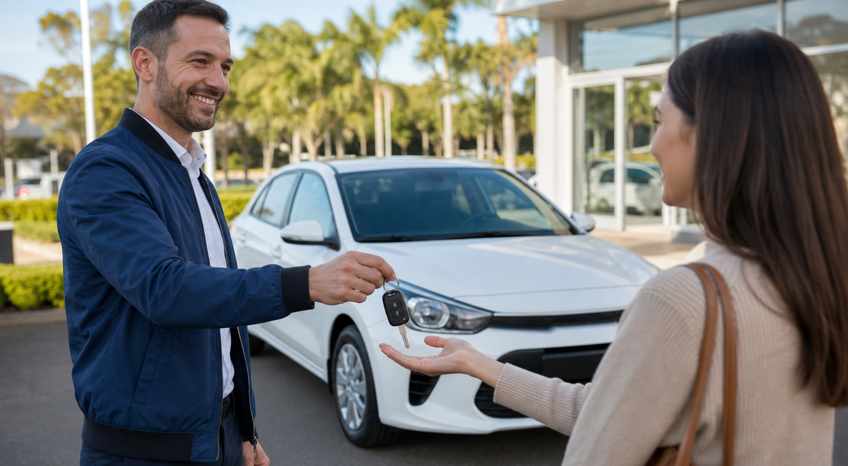 Carro reserva para manter sua mobilidade